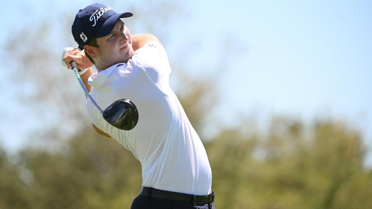 Golfer Vince Whaley